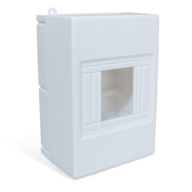 Quadro para 4 Disjuntores PVC 94x142x70,5mm Sobrepor SSCT4 STECK-6bbca828-bf71-4418-8434-a981f076f821