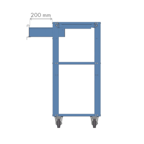 Rack Móvel Aberto para Computador NR-1 NOCRAM -c1212bd6-35d0-47a8-91e4-f46670dad7d2