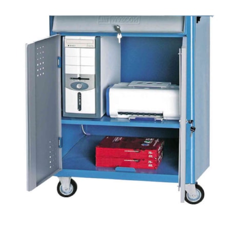 Rack Móvel para Computador com Gaveta e Porta Teclado CR-29 MARCON-c7b71688-bd18-4517-a341-28d1df3e27c8