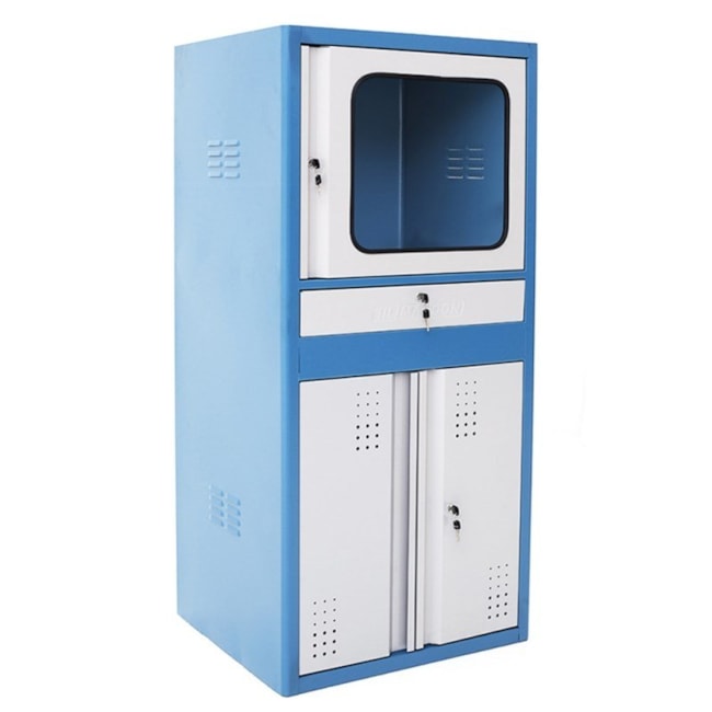 Rack Móvel para Computador com Gaveta e Porta Teclado CR-29 MARCON-c98df369-d359-44b8-8764-a16b1a27ac10