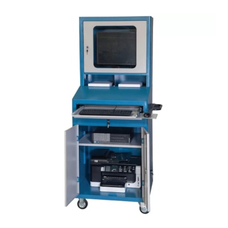 Rack para Computador Fechado com Gaveta e Porta Teclado CR-89 MARCON-cac386bb-7e5d-4724-a2de-0ac66e464cea