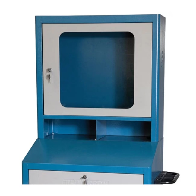 Rack para Computador Fechado com Gaveta e Porta Teclado CR-89 MARCON-0bc88a8d-3bbb-4cee-ba09-d67f6c51183a