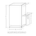 Reator Externo Metálico 250W 220V AE2526MT HGE