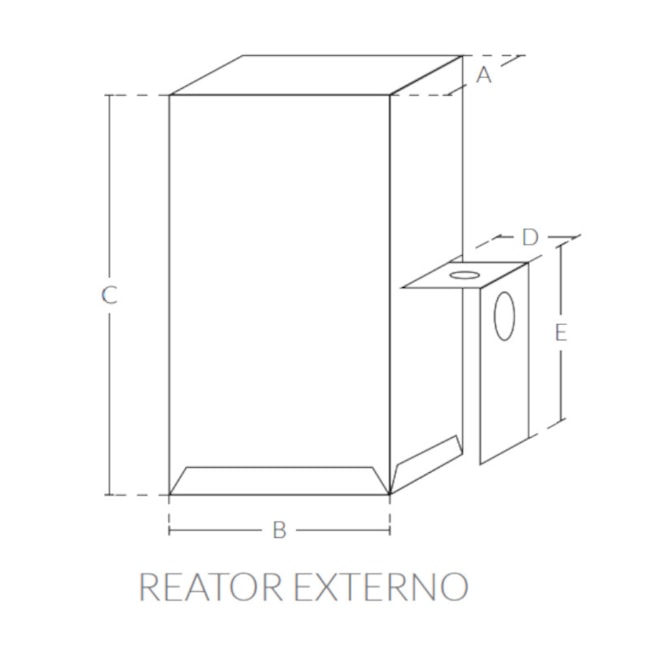Reator Externo Sódio 250W 220V AE2526SD HGE-0036a469-30cb-4a61-bdea-fc7a14796fff