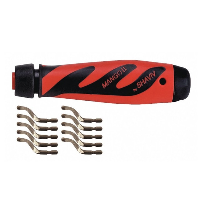 Rebarbador com Cabo e 10 Lâminas B-10 155-00177 SHAVIV-2326bd09-b2fe-48d5-94ab-15ae03cadf4d