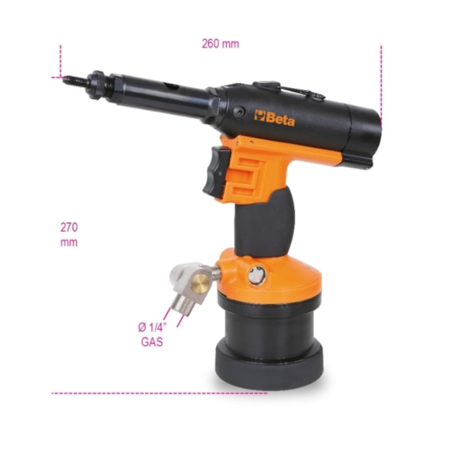 Rebitador Pneumático Rosca M8 com Acessórios 1946KF BETA-c44f5440-0f13-45e7-97d5-423d02f0fe57