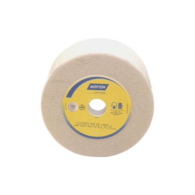 Rebolo Copo Reto Branco 101,6x38,1x31,75mm Grão 46 38A KVS 66253362417 NORTON-1607acaf-4739-464c-b385-3eab9faa2a00