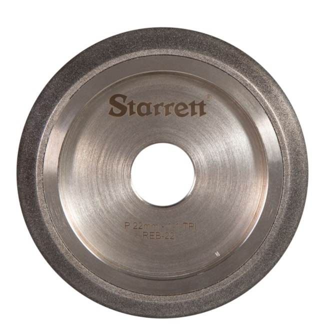Rebolo de Afiação Eletrolitico CBN 50x32mm B.126 PASSO 22,22 1.1 TPI REB-22.22 STARRETT-5726f34a-fdf0-443e-8d66-ce06a220fbf7