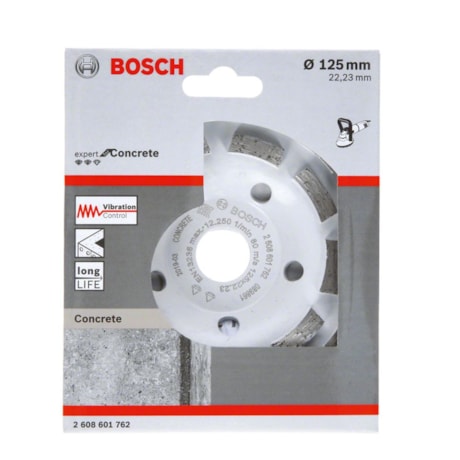 Rebolo Diamantado Prato 125mm x 22,2mm Segmentado 2608601762 BOSCH