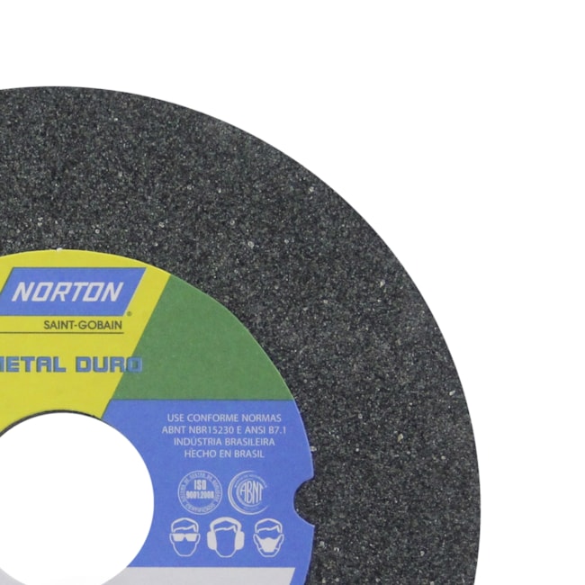 Rebolo para Metal Duro 152,4x12,7x31,75 Carbeto de Silício Verde Grão 60 FE 39C 60K NORTON-cde358c7-0fb5-44f4-99c1-a01d0c831b31