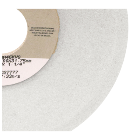 Rebolo Prato para Ferramentaria 6'' X 3/4'' X 1.1/4'' Grão 46 APR 38A 46K NORTON-455e6ef4-7a13-45b6-8c5e-aade2f8d89ba