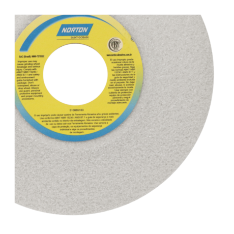 Rebolo Prato para Ferramentaria 6'' X 3/4'' X 1.1/4'' Grão 60 APR 38A 60K NORTON-1bc32fa8-7c17-455d-b7a9-bedf5084f2b2