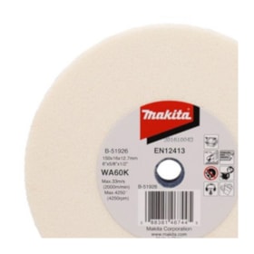 Rebolo Reto 6'' 5/8'' 1/2'' Grão 60 B-51926 MAKITA