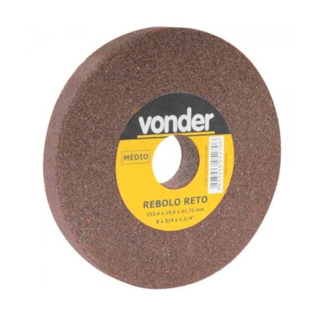 Rebolo Reto 6mm 3/4'' Médio 1249634080 VONDER-05c96719-b64e-4e5a-a483-9e1ba49f9ae1