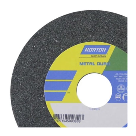 Rebolo Reto de Widia 10'' Grão 120 66253455676 NORTON-98399e80-285a-4b51-b359-20e18bdb85be