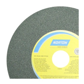 Rebolo Reto de Widia 10'' X 1'' X 1.1/2'' Grão 80 ART 39C 80K NORTON