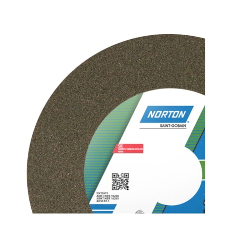 Rebolo Reto de Widia 6'' X 1'' X 1.1/4'' Grão 100 FE 39C 100K NORTON -97f53098-35b6-461d-abf5-2c6b70601ecf