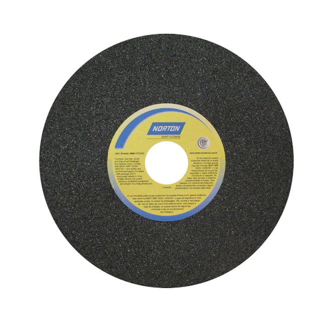 Rebolo Reto de Widia 8'' X 1'' X 1.1/4'' Grão 60 FE 39C 60K NORTON-f549d378-2497-4094-b7d9-0a54c51e2aad