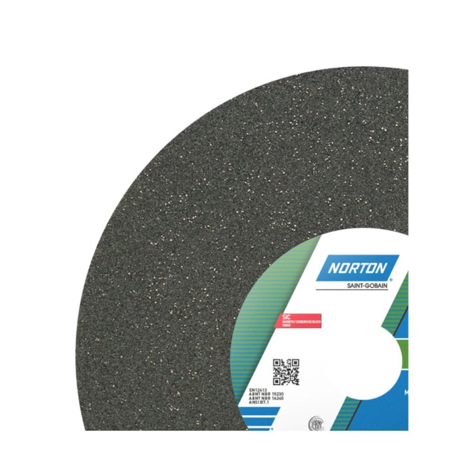 Rebolo Reto de Widia 8'' X 3/4'' X 1.1/4'' Grão 120 FE 39C 120K NORTON-7c969851-c039-417f-9f63-c236a70b754e