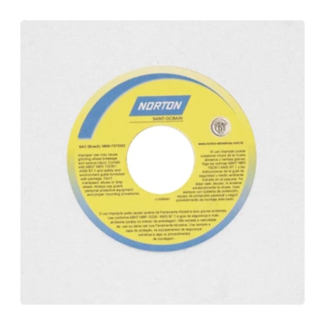 Rebolo Reto para Ferramentaria 1.1/2'' Grão 80 66253455352 NORTON-630385c2-4f49-42d5-8da6-94d8f69d8870