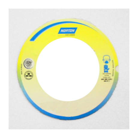 Rebolo Reto para Ferramentaria 10'' X 1'' X 1.1/2'' Grão 60 FE 38A 60K NORTON -24e313ea-a0b3-4d17-a652-8e31d00ca8c4