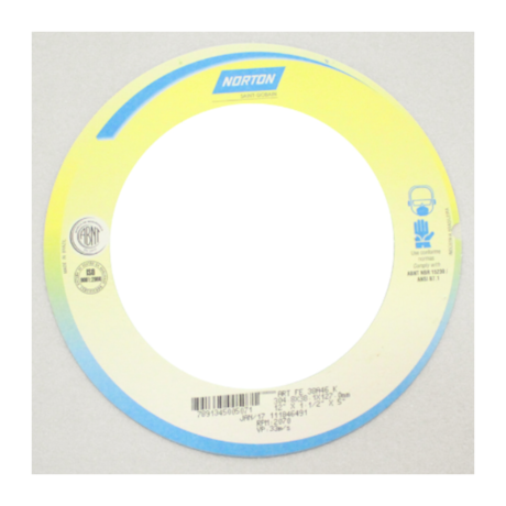 Rebolo Reto para Ferramentaria 12'' X 1.1/2'' X 5'' Grão 46 FE 38A 46K NORTON-01c56727-3cd1-4ae7-b289-02a65add40e6