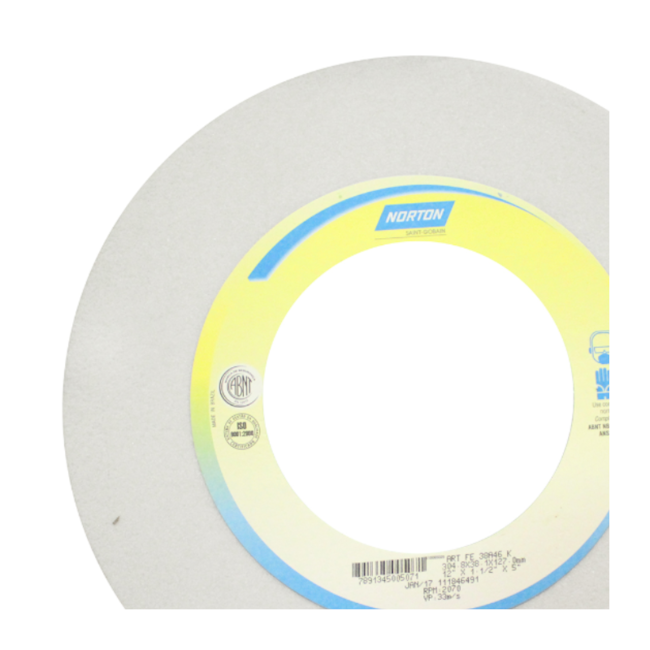 Rebolo Reto para Ferramentaria 12'' X 1.1/2'' X 5'' Grão 46 FE 38A 46K NORTON-ded0365a-8aab-498e-8644-9b18aa16d17d