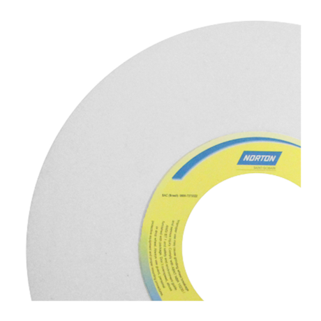 Rebolo Reto para Ferramentaria 14'' X 1.1/4'' X 5'' Grão 80 FE 38A 80K NORTON-ceb4ca6b-4ae7-419b-857c-706b8642c915