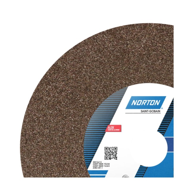 Rebolo Reto para Uso Geral 10'' X 1.1/2'' X 1.1/2'' Grão 60 ART A60 NVS NORTON -1011c8f7-c5ff-4d48-ac7d-2342d4fd574a