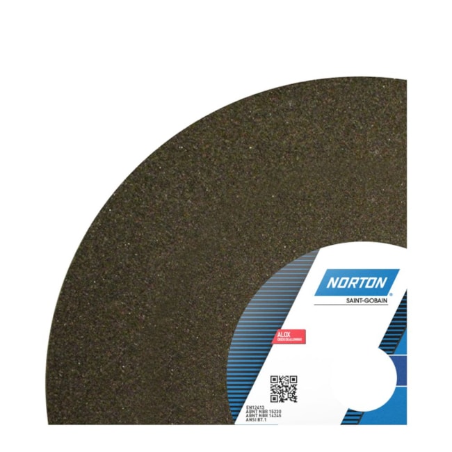 Rebolo Reto para Uso Geral 12'' X 1.1/2'' X 1.1/2'' Grão 36 Grão ART A36 QVS NORTON -9a5bae4d-e4ca-482d-a2b7-610c8b1bd66a