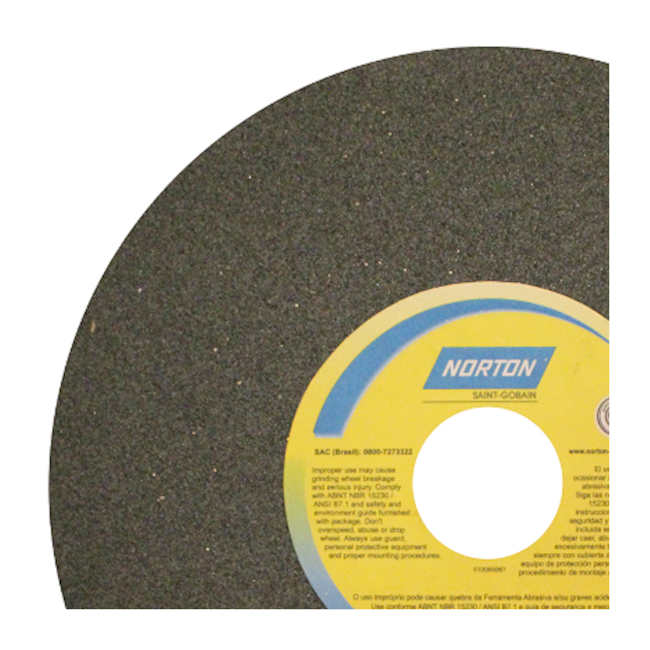 Rebolo Reto para Uso Geral 12'' X 1.1/4'' X 1.1/2'' Grão 24 ART A24 RVS NORTON-fe291263-d39f-4511-b140-7d70889e1930