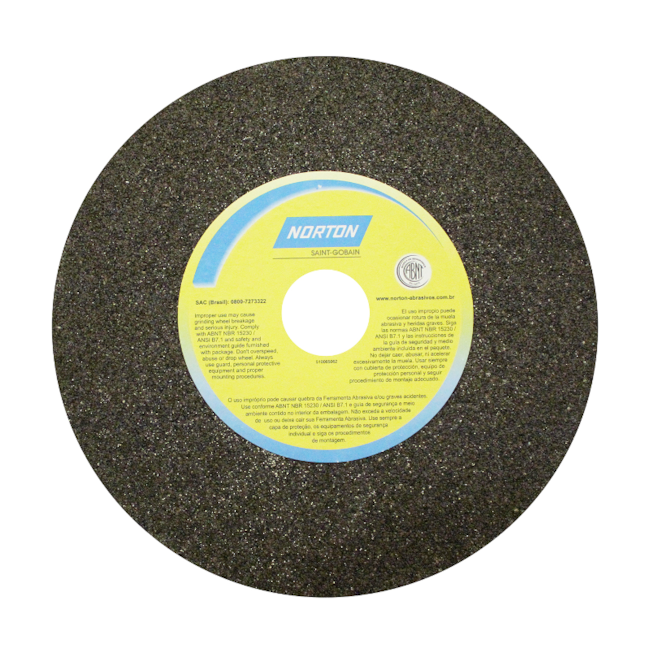 Rebolo Reto para Uso Geral 12'' X 2'' 1.1/2'' Grão 24 ART A24 RVS NORTON-664af301-e4fa-4ce3-a765-41c7e9414db2