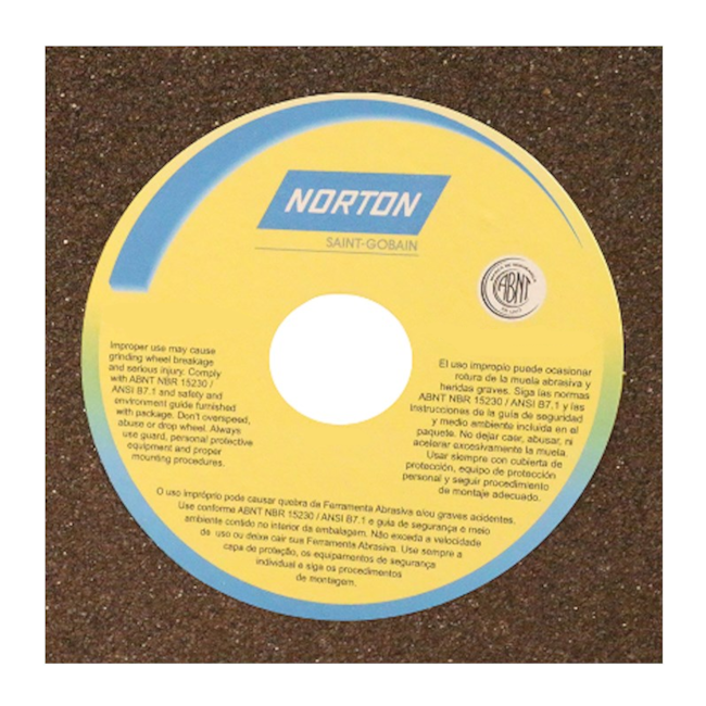 Rebolo Reto para Uso Geral 12'' X 2'' X 1.1/2'' Grão 36 ART A36 QVS NORTON-dcfcd1bc-77ac-4c73-b910-d777fe6fbcc2