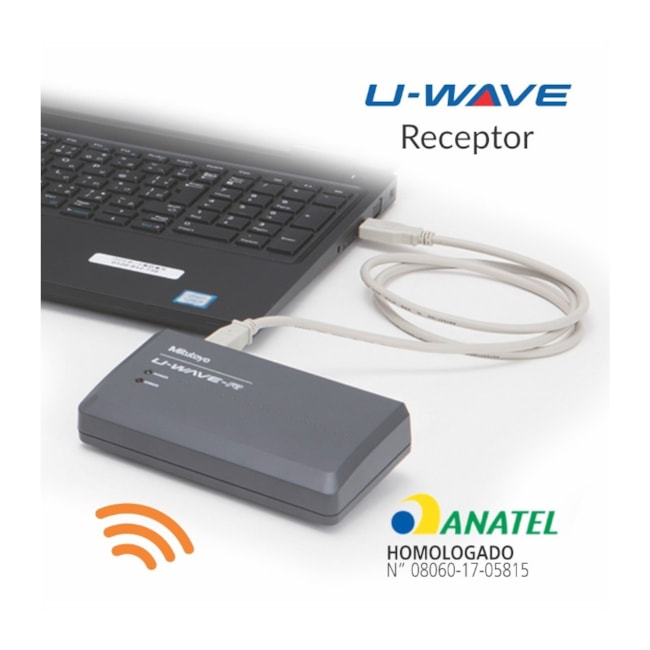 Receptor de Dados sem Fio U-WAVE-R 02AZD810E MITUTOYO-093bfe29-72c7-4abb-b678-a0ace1cb53ed