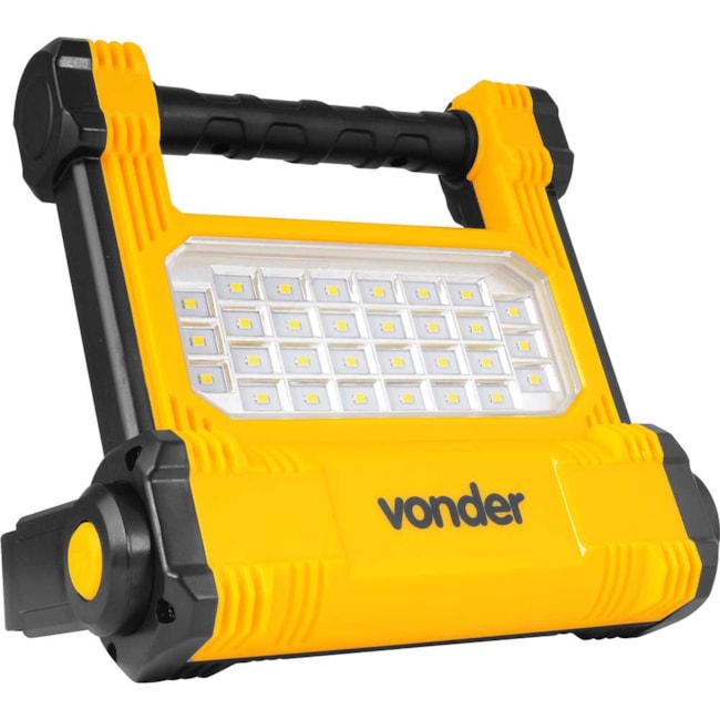 Refletor de Led SMD 10W Recarregável Bivolt RRV 010 8075010900 VONDER-d10b68cf-a6b9-4464-a17f-d83ec7691069