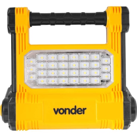 Refletor de Led SMD 10W Recarregável Bivolt RRV 010 8075010900 VONDER-ba855f49-8e54-4821-93d9-e5573c7b267b