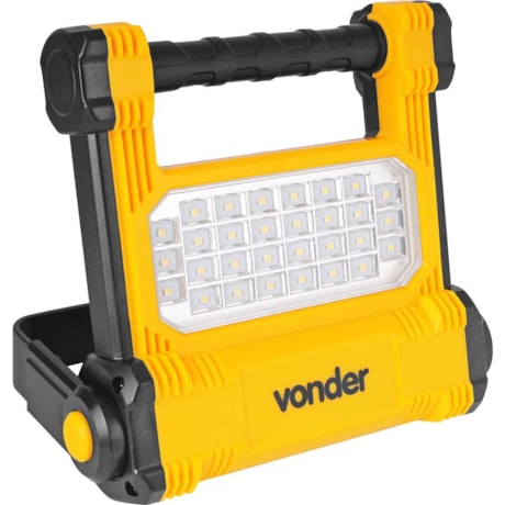Refletor de Led SMD 10W Recarregável Bivolt RRV 010 8075010900 VONDER