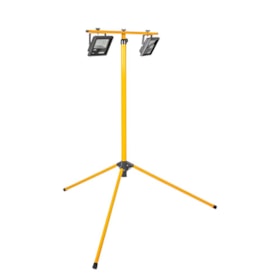 Refletor LED 20W 6500K Bivolt Preto Tripé 2 metros 8075002020 VONDER