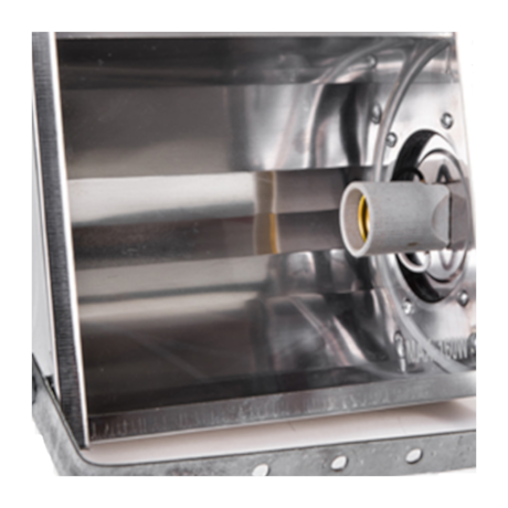Refletor para Lâmpada com Chapa 260W E27 HGE-63e19235-c73f-489a-a221-cf2c1dbae118