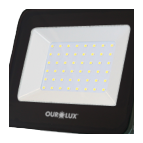 Refletor Projetor LED 100W 6500K Bivolt Preto 3381 OUROLUX-27dda947-1bae-4cdc-a58d-79c1dc570b3f