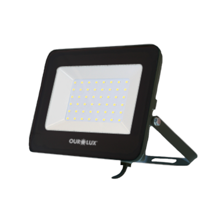 Refletor Projetor Led 10W 6500K Bivolt Preto 3374 OUROLUX-d41230a9-36f7-4433-8bb7-3f1e8b6df96e