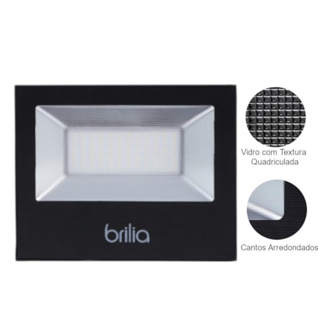 Refletor Projetor LED 50W 6500K Bivolt 438732 BRILIA-e90a05ba-af6c-4ddf-ae57-61b39c1988bb