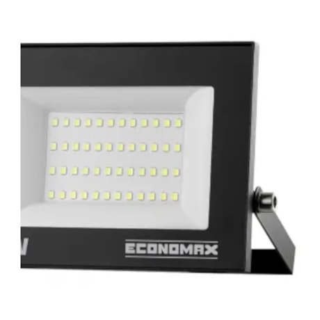 Refletor Projetor LED 50W 6500K Bivolt Preto 12796 ECONOMAX KIAN-bc78c06d-30e8-43df-97c9-89b8603701dd