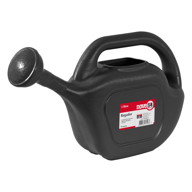 Regador Plástico Preto 5 litros 6199000250 NOVE54-079109b5-6b9d-44f6-a8b7-aa695f1a4a5a