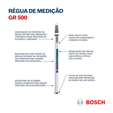 Régua de Medição 5 Metros GR 500 BOSCH-96ca8050-8291-428f-88d5-d63bb4914188