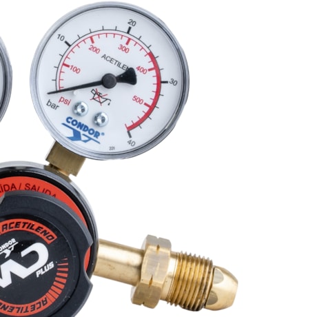 Regulador de Pressão 1,5 Acetileno para Cilindros MD PLUS 410132 CONDOR-4f10af64-6f76-4bb9-a099-93b27bba49c4