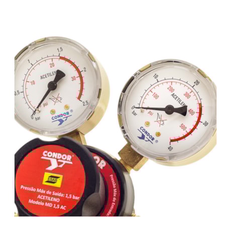 Regulador de Pressão Acetileno para Cilindros 405113 CONDOR-b95fb2ee-db46-4f2b-a66c-754776690b40