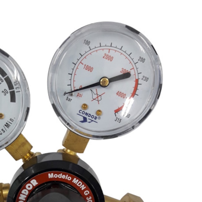 Regulador de Pressão Argônio para Cilindro 405005 CONDOR-1b205373-067d-44df-9075-dafa2ec2d00e