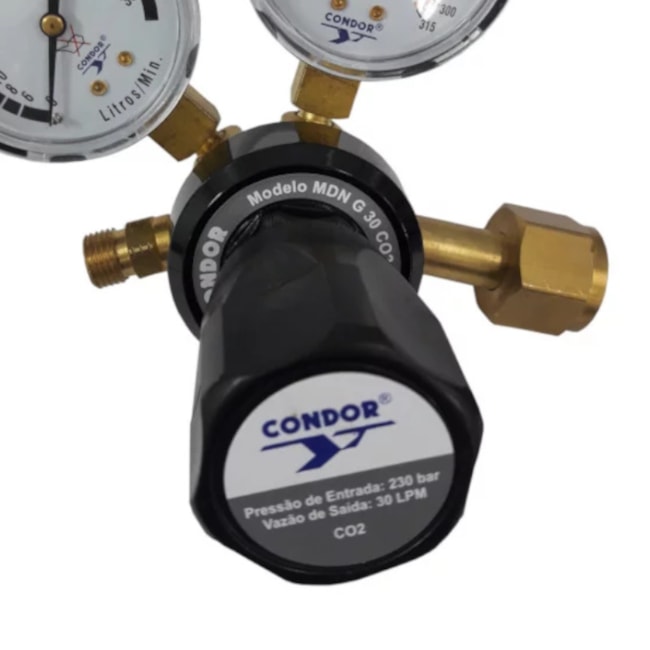 Regulador de Pressão CO2 para Cilindros Nacional MDN G 30 CO2 407786 CONDOR-8ed7678e-5219-47a0-b0a8-f00a99541a03