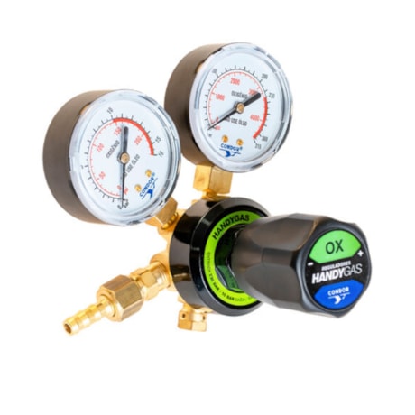 Regulador de Pressão Oxigênio para Cilindro 155/45MH HANDYGAS 10 OX CONDOR-ae441b3f-3615-4008-9a79-0e9d8bccdd62